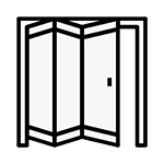 folding-stacking door